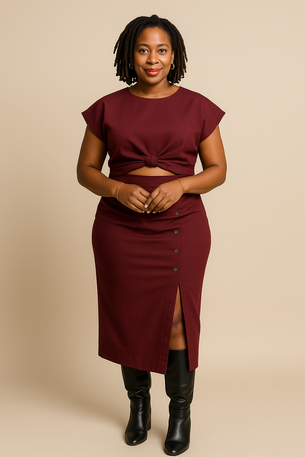 Ensemble ÌRẸ́WỌ̀ porté – style premium 1Look By Adé