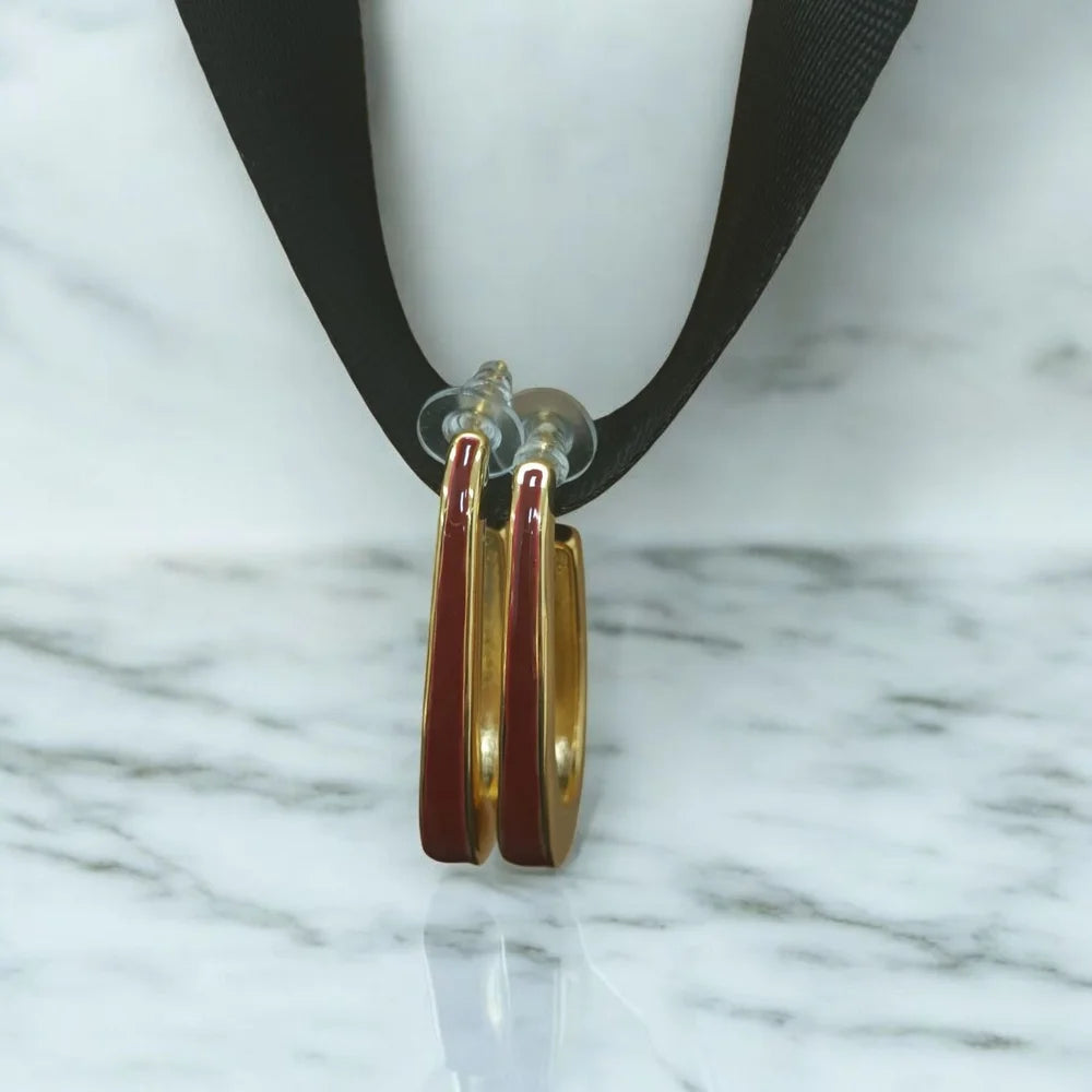 Boucles d’oreilles ÀDÚRÀ – Terracotta