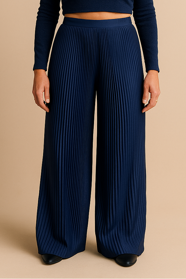 Pantalon plissé fluide premium ÌRÌN –1Look By Adé