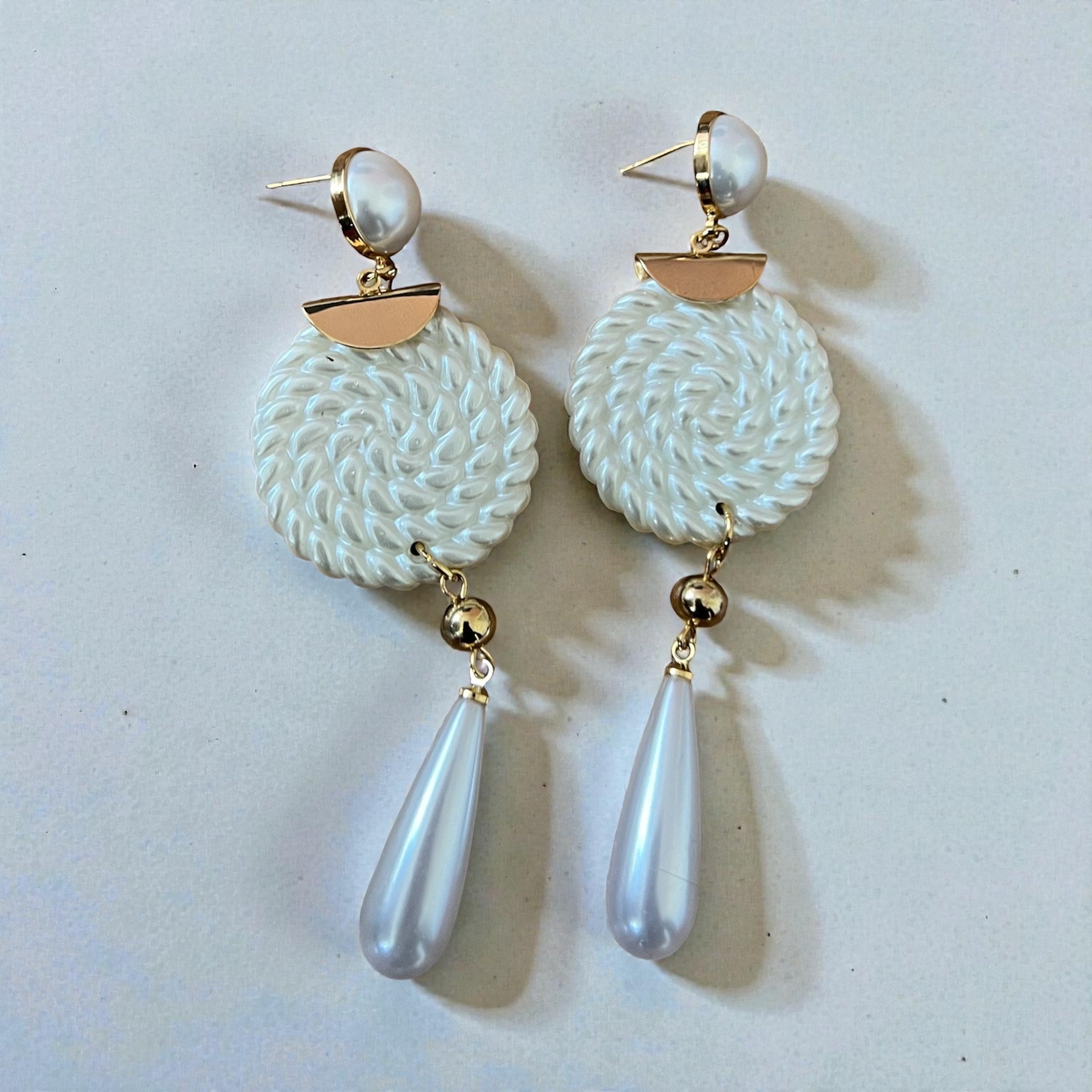 Boucles d'oreilles "ÌYÁLÉTA" en acier inoxydable