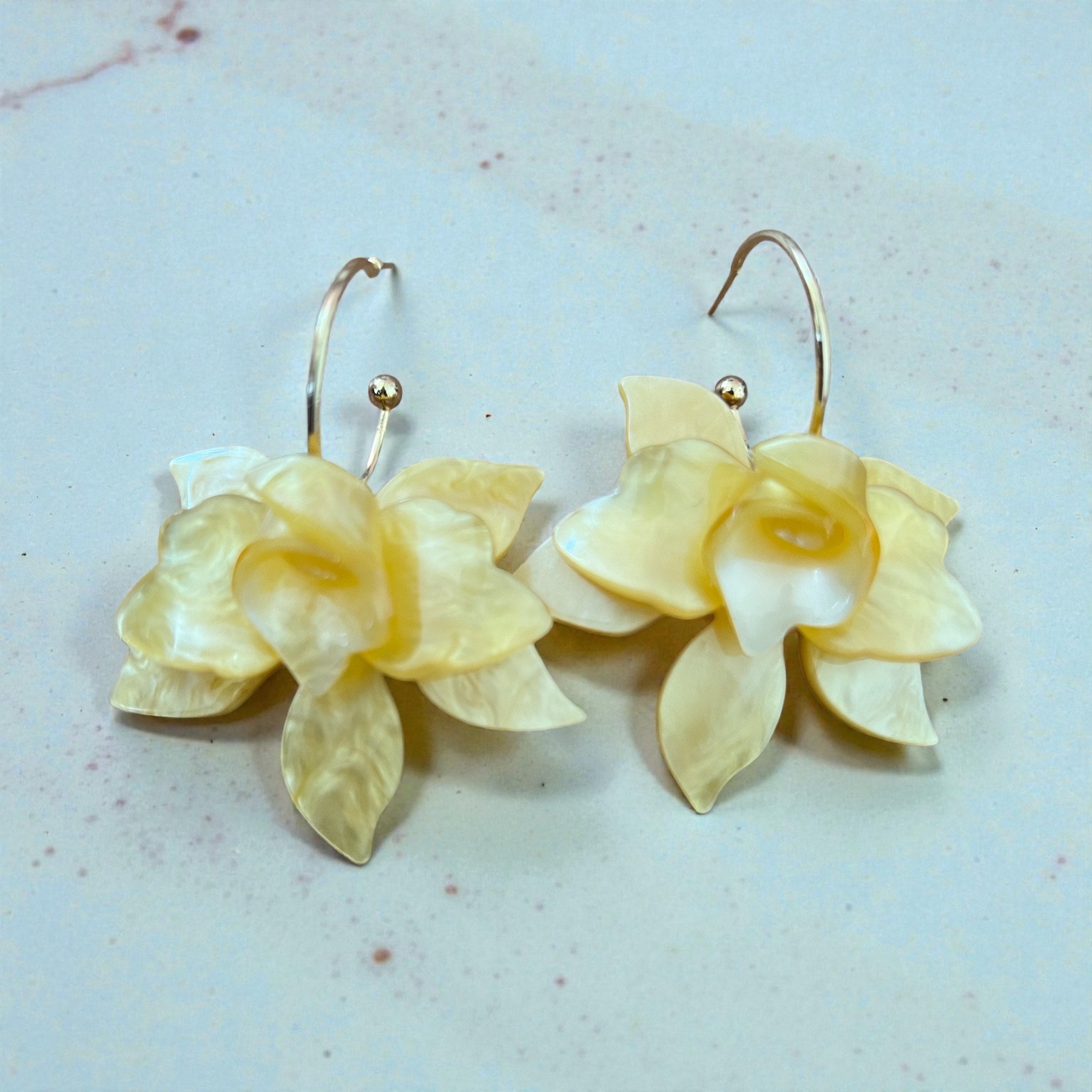 Boucles d'oreilles "ÀNÍKÉ" en acier inoxydable