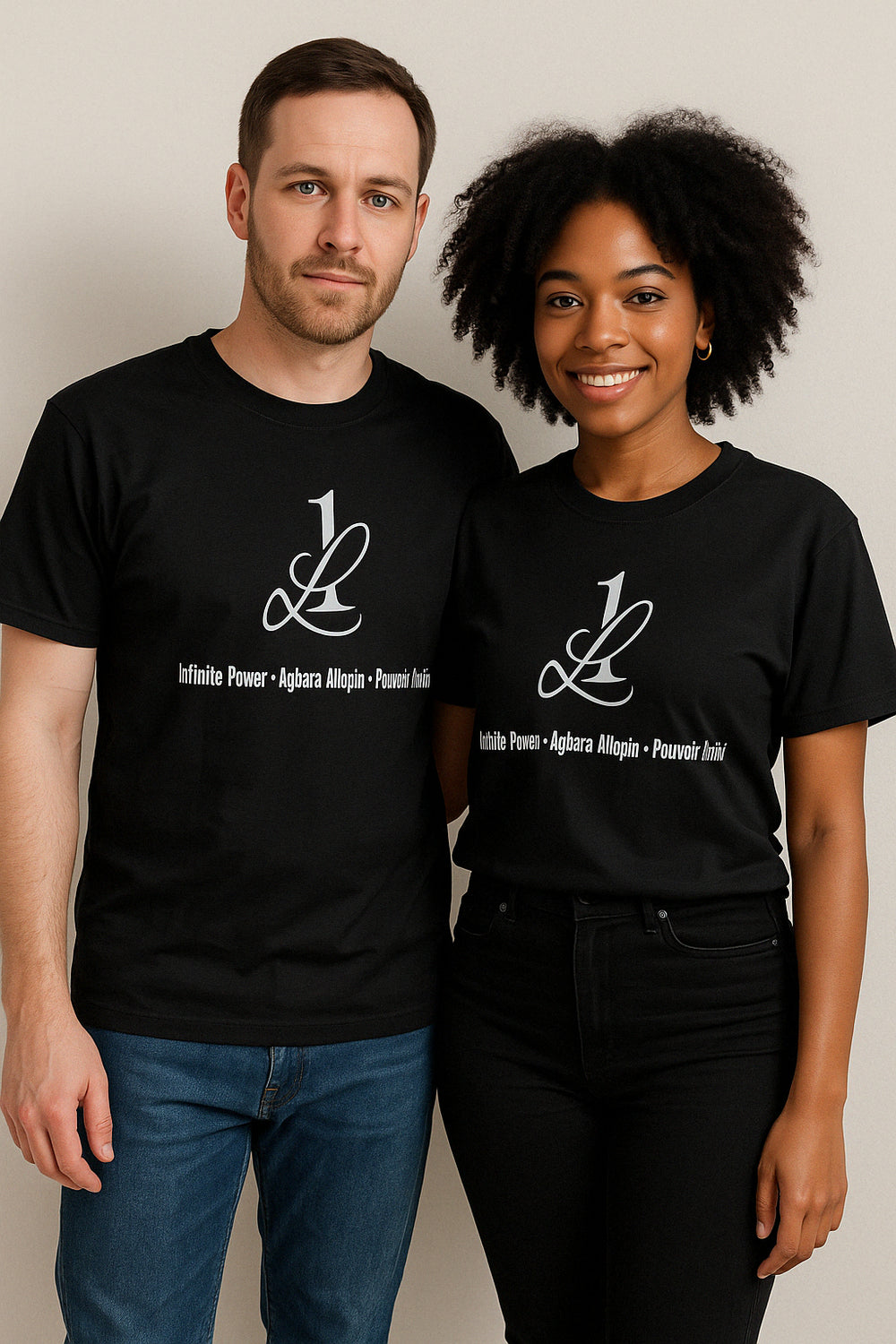 T-shirt Unisexe 1LOOK – "Infinite Power"