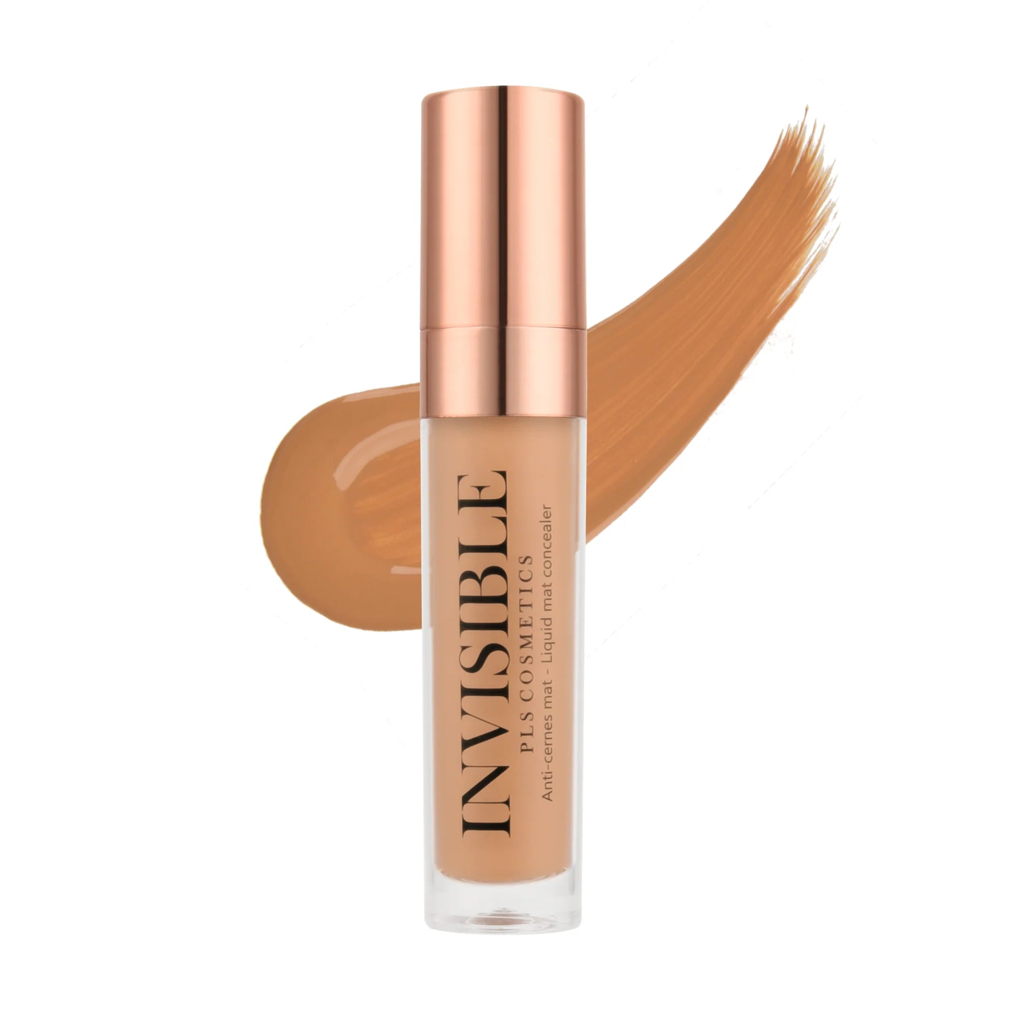 Anticernes Vegan Mat Peau Noire - "Invisible"