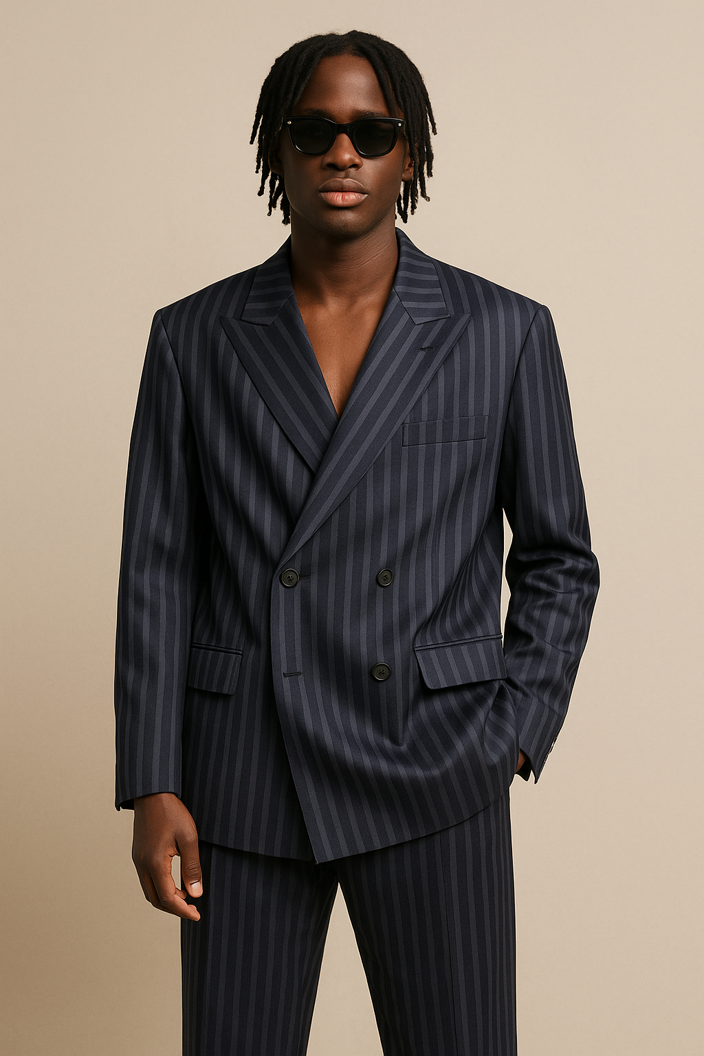 ensemble OLÚWÀṢEṢI blazer1Look By Adé- porte homme