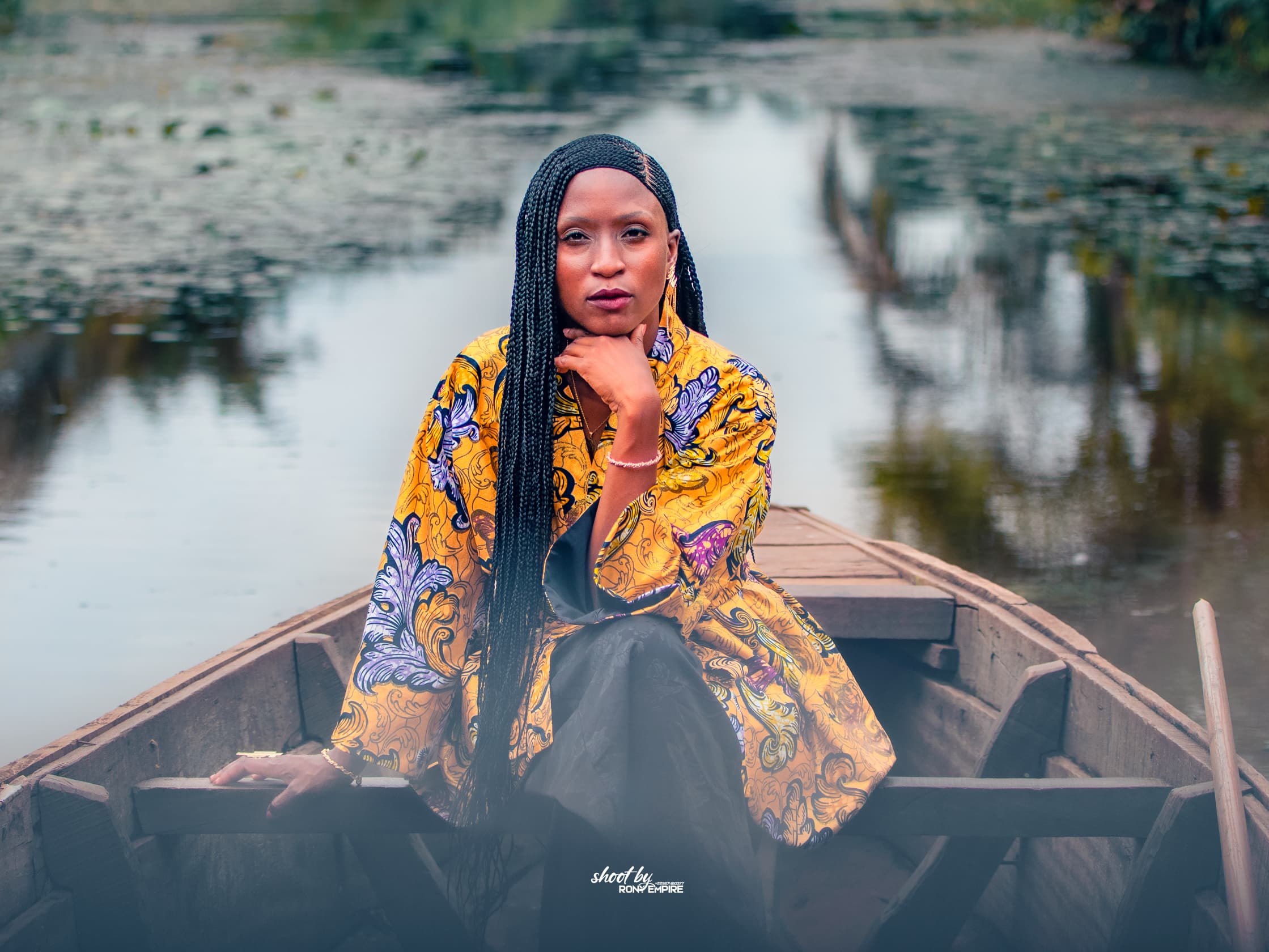 ADÚRÀ – Le kimono de la prière exaucée jaune 