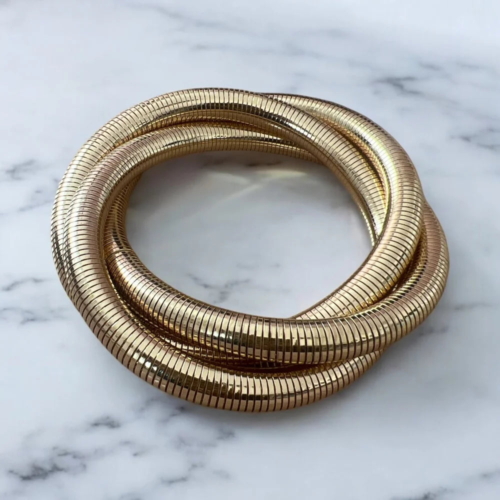 Bracelet Doré – Twist Élégant