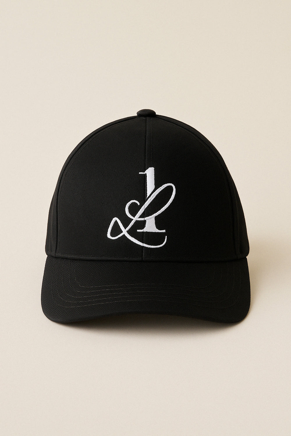 Casquette noire brodée – Logo 1Look