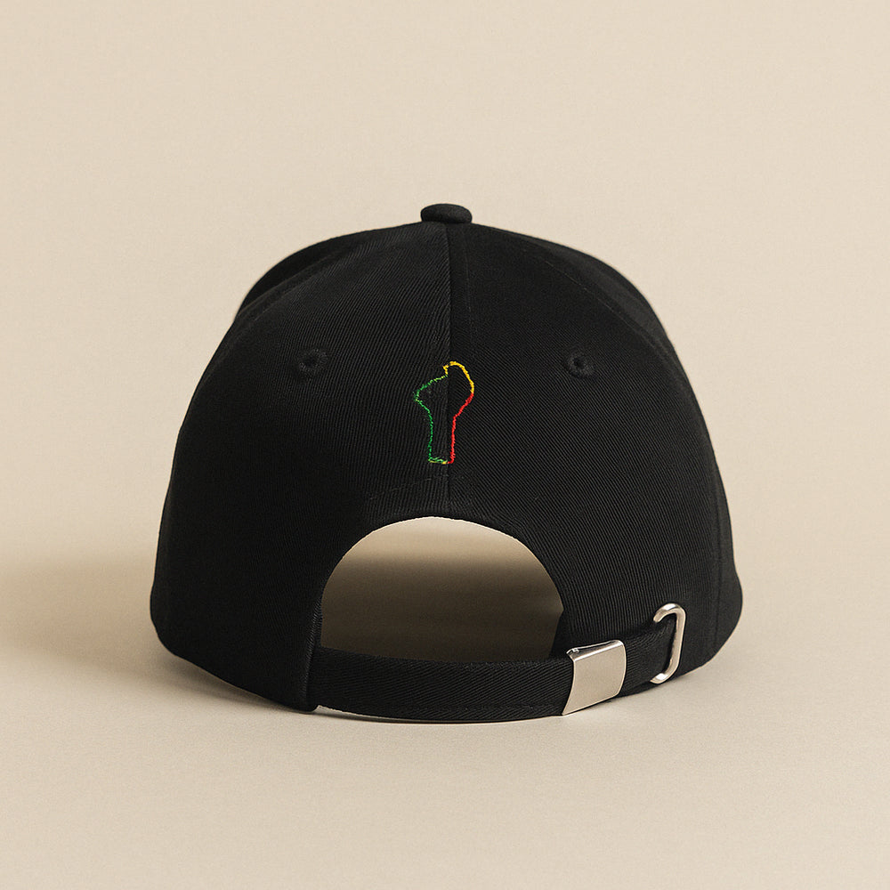 Casquette noire brodée – Logo 1Look