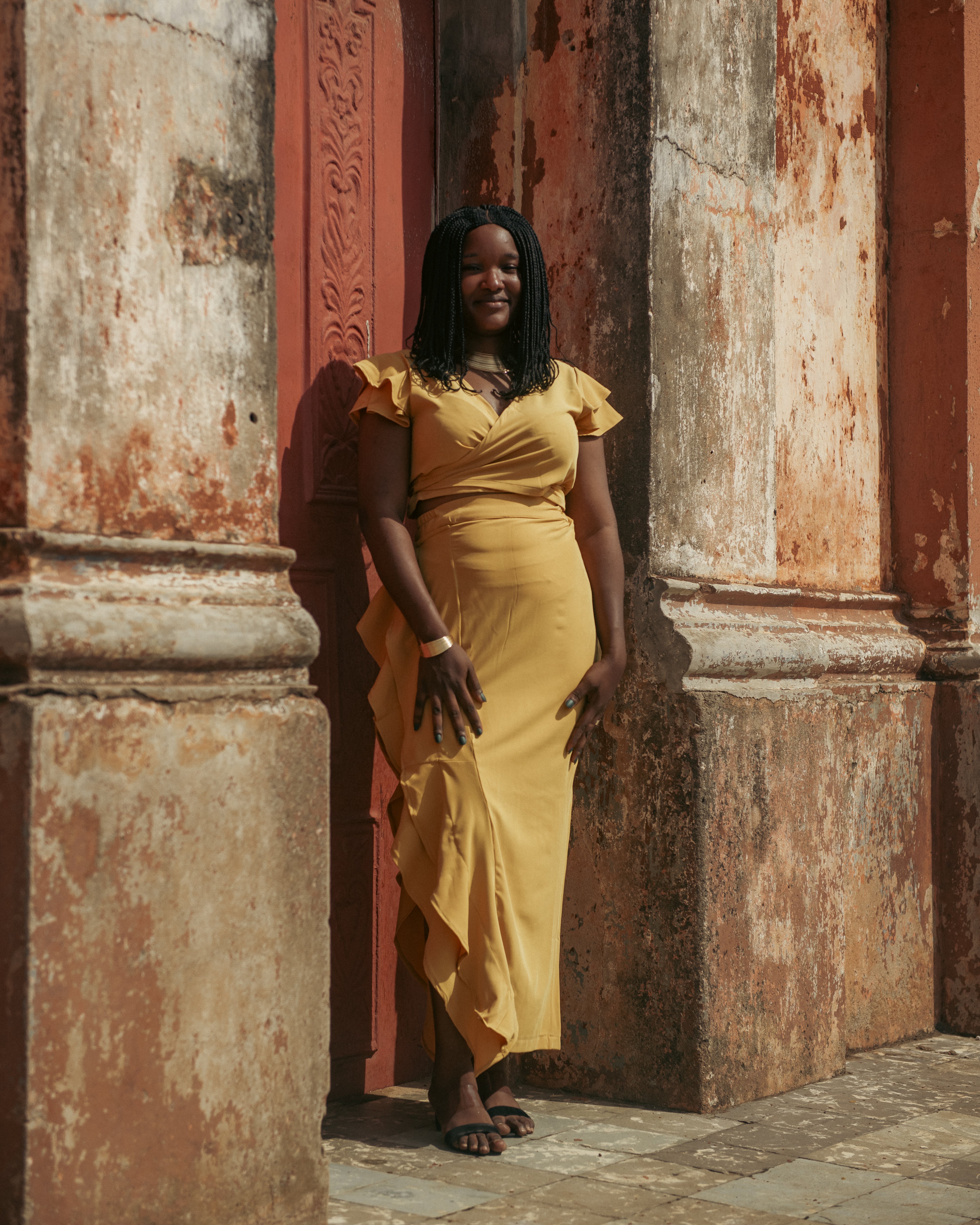 Ensemble Jupe Olékun jaune