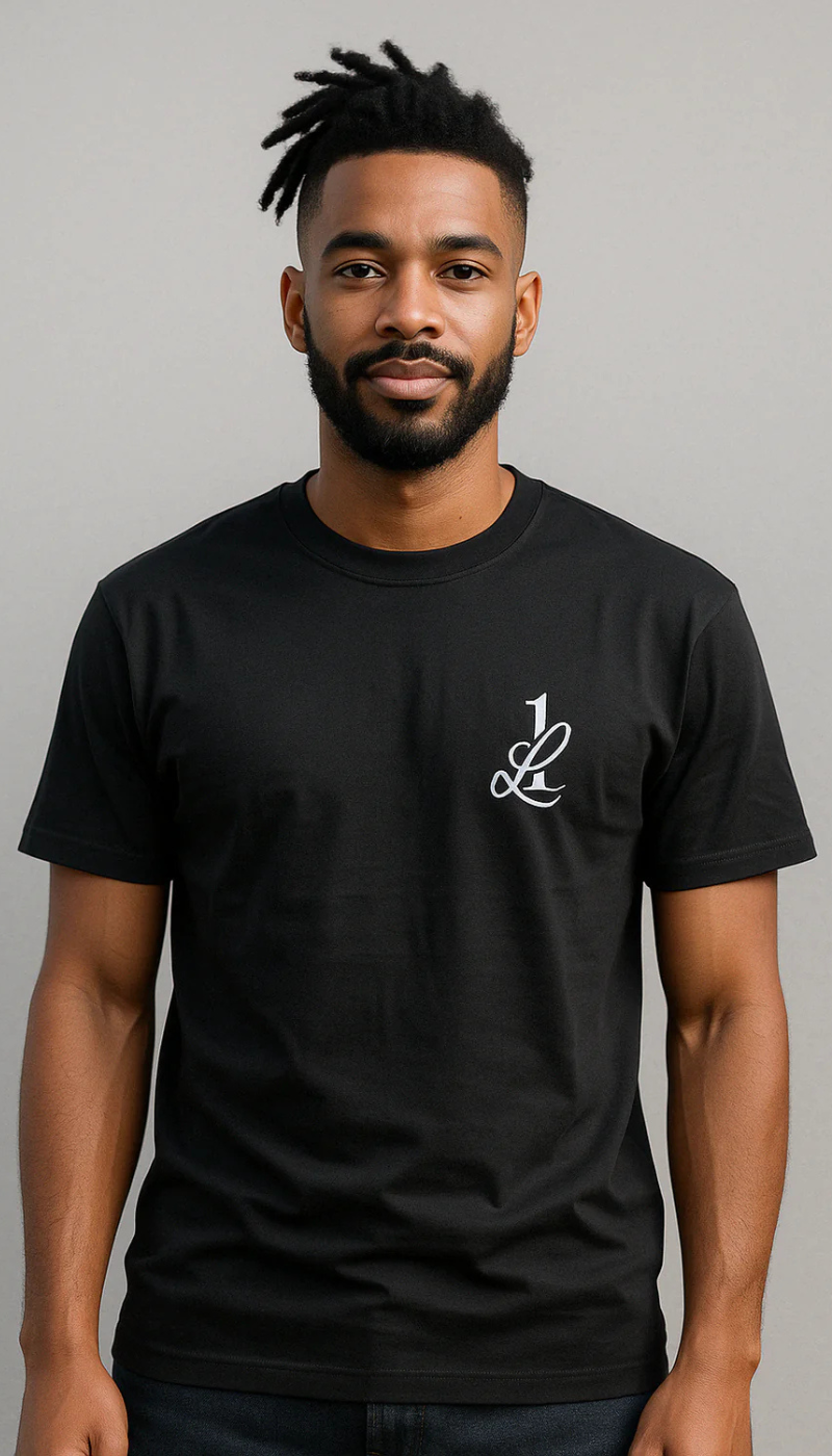T-shirt Signature Unisexe 1Look – Logo Poitrine