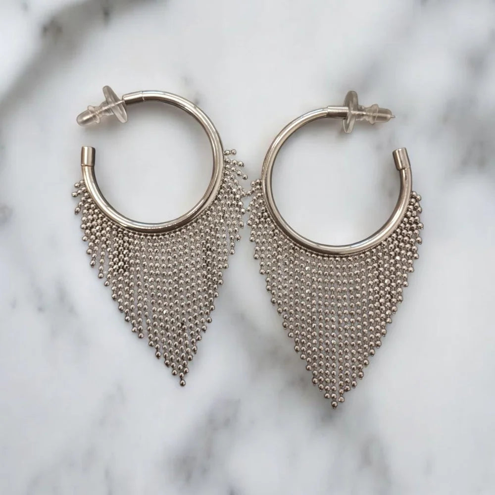 Boucles d’oreilles TRIANGLE ARGENT