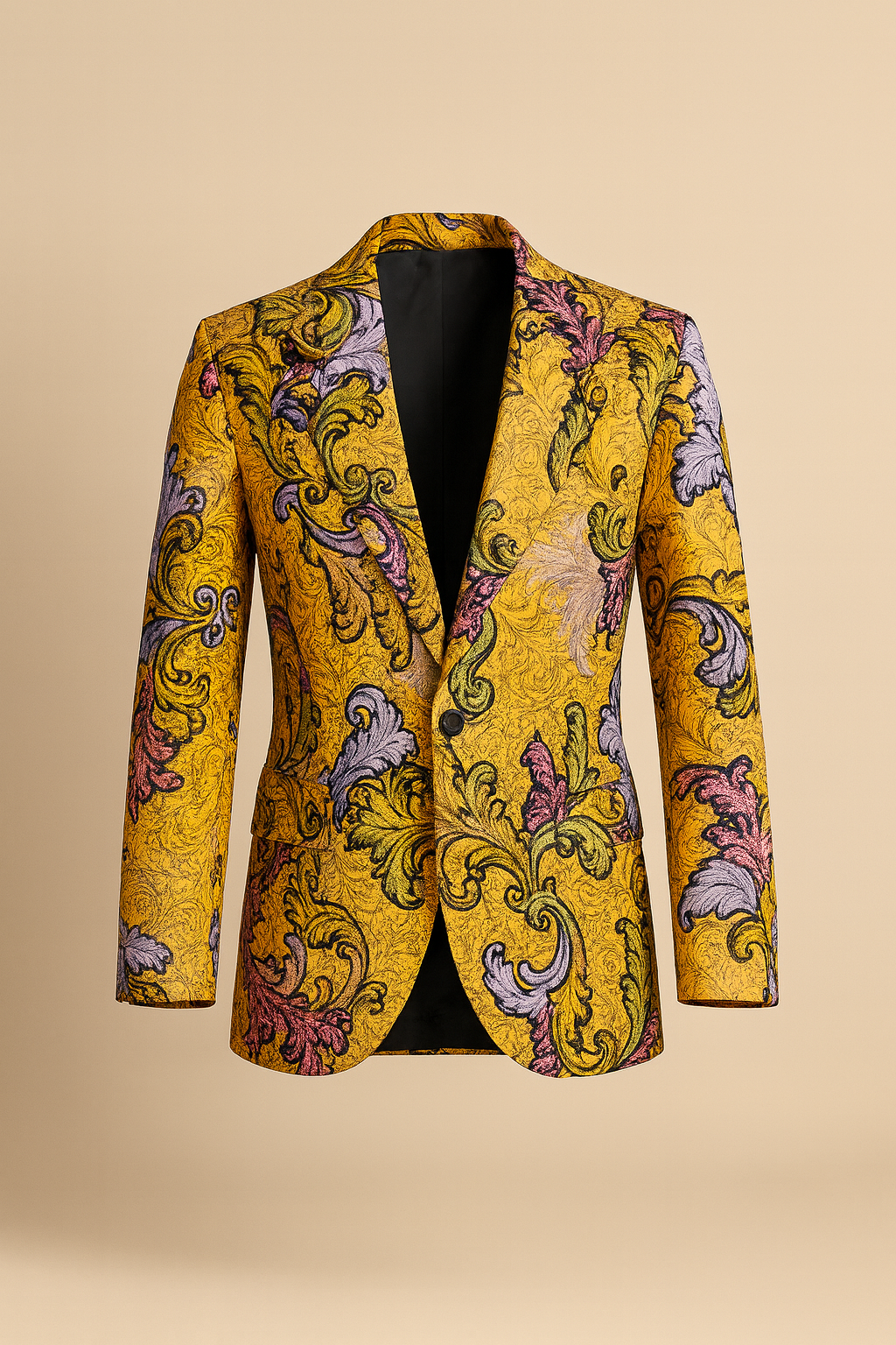 OLUWAKEMI Jaune – Le blazer de la bénédiction