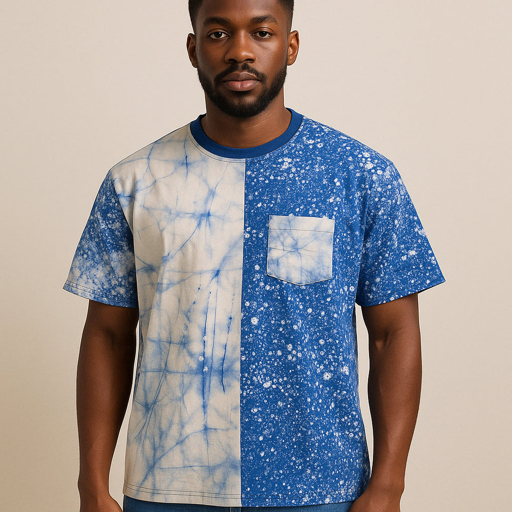 T-shirts d'art teints à la main Idan Aláàfià