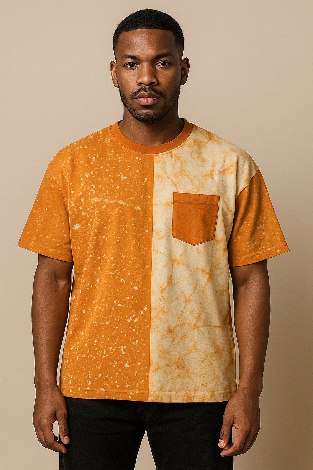 T-shirts d'art teints à la main Ìdàn Ayé