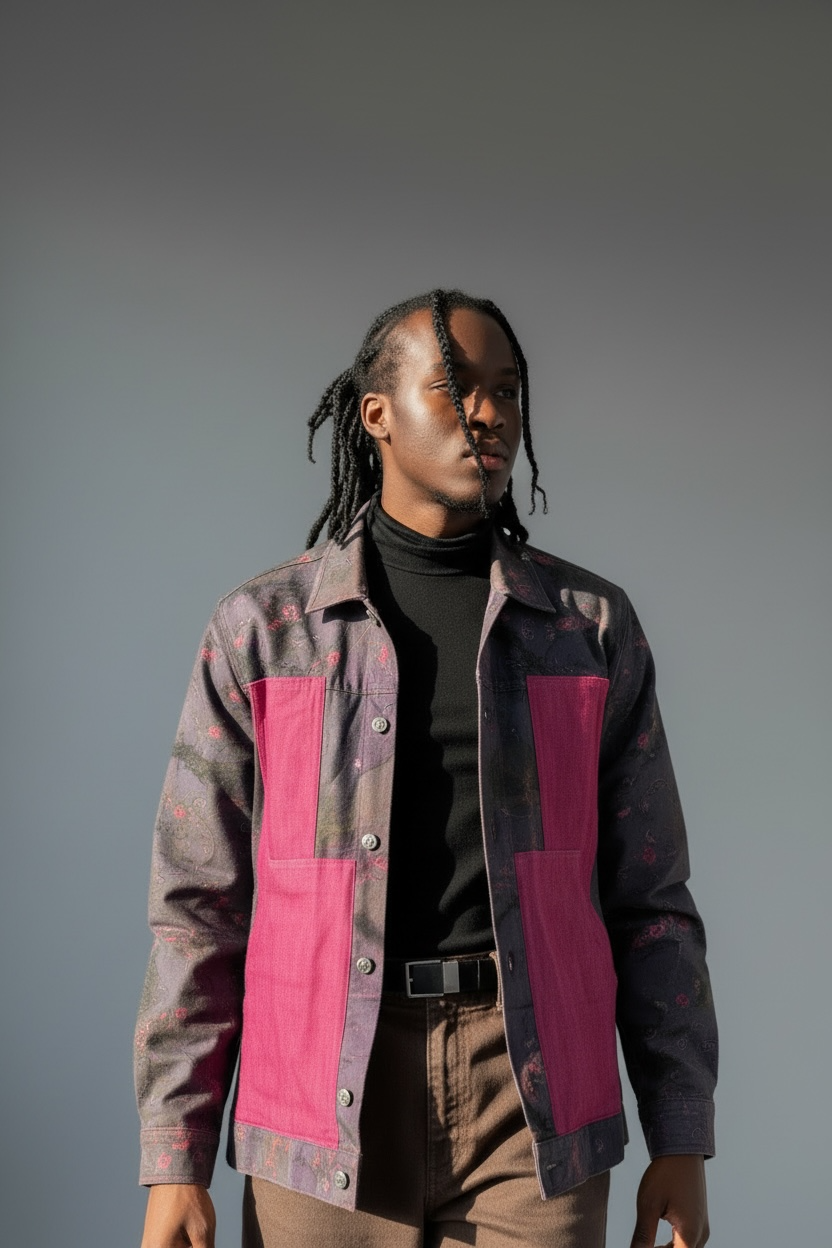 Veste ÀMÌ en jean – 1Look By Adé