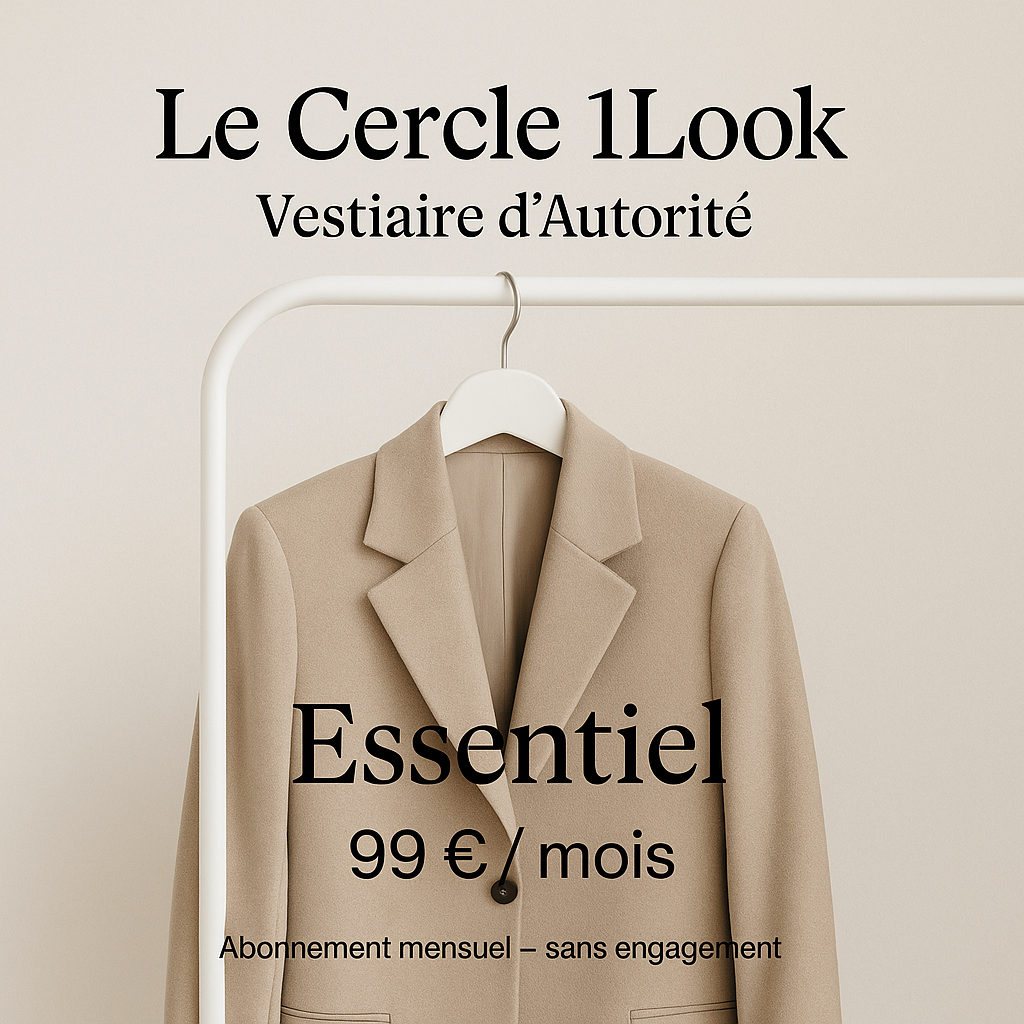 abonnement vestiaire d'autorite ESSENTIEL 1Look By ade