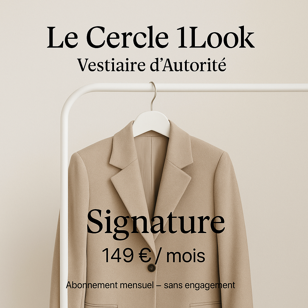 abonnement vestiaire d'autorite signature 1Look By ade