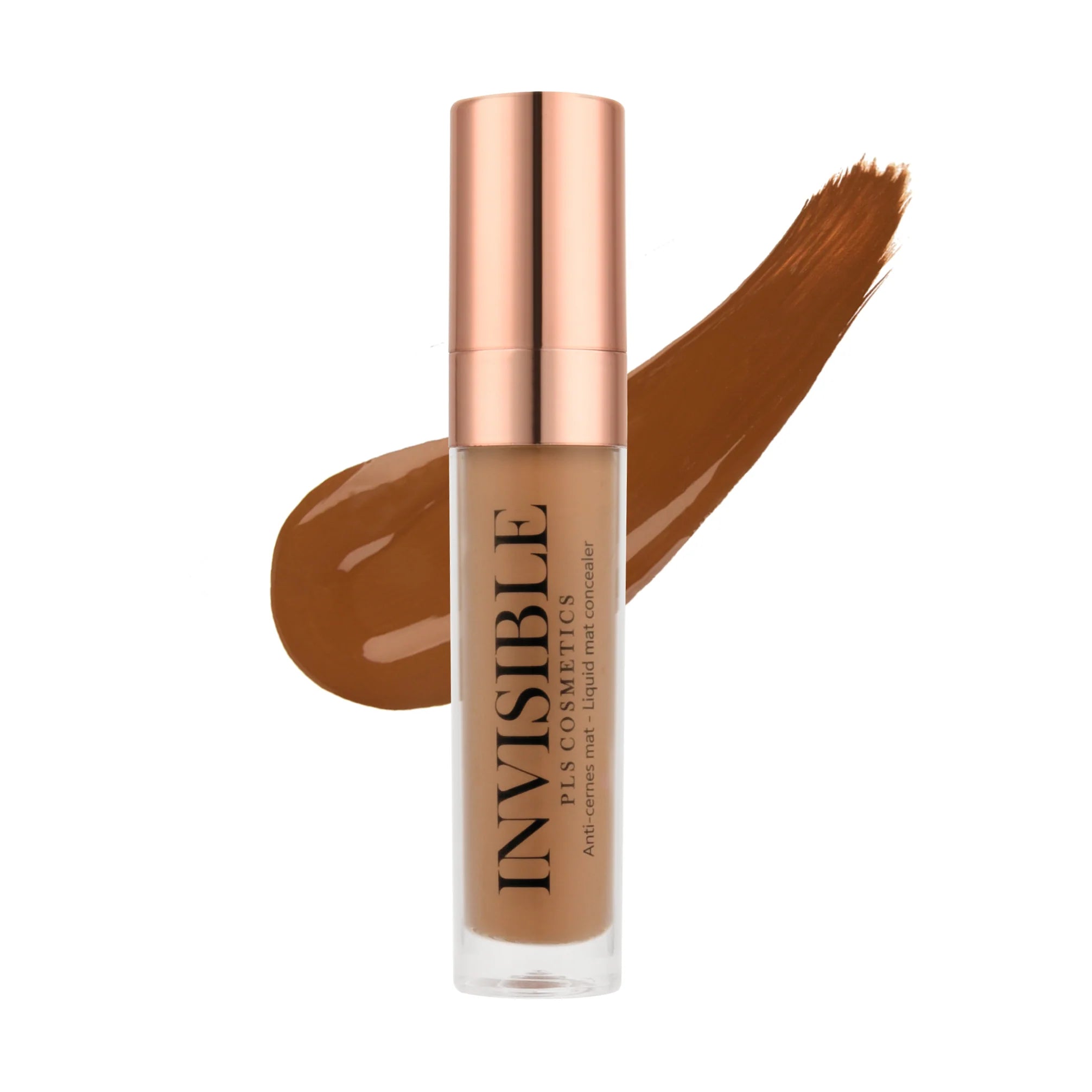 Anticernes Vegan Mat Peau Noire - "Invisible"
