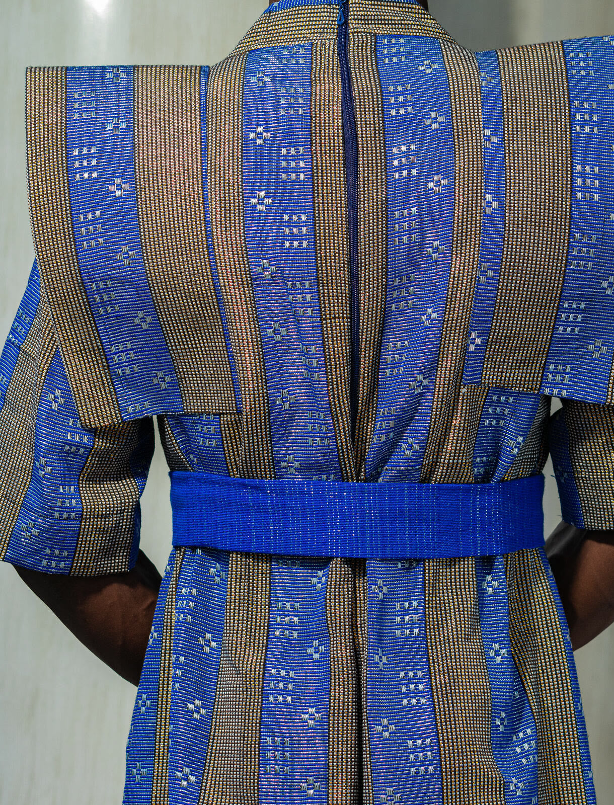 Détail textile Maison Adé